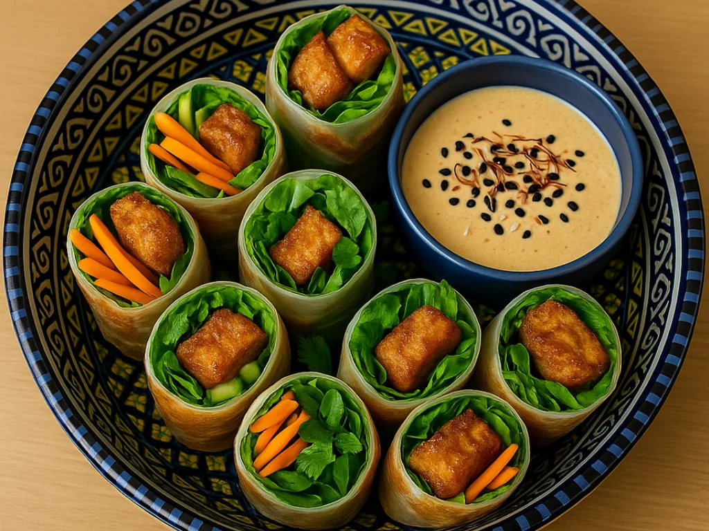 Thai Chicken Rolls