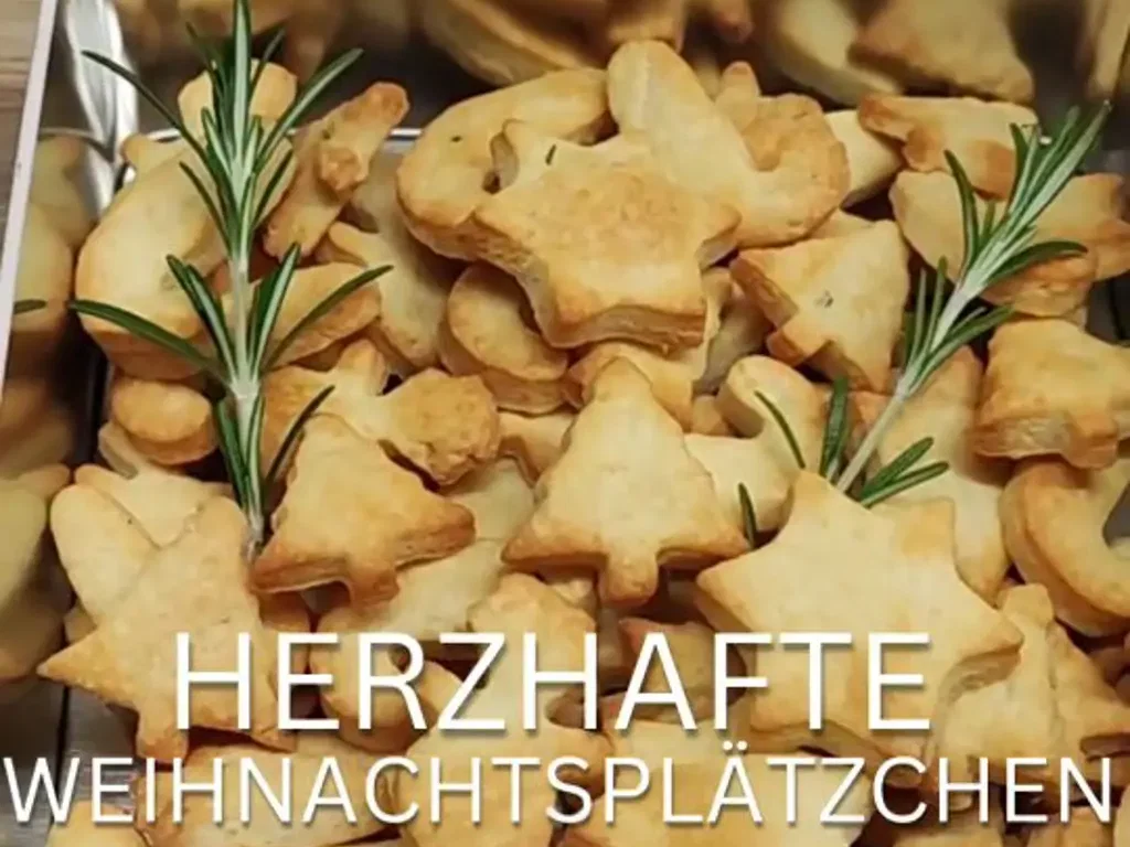 Parmesan-Rosmarin Plätzchen