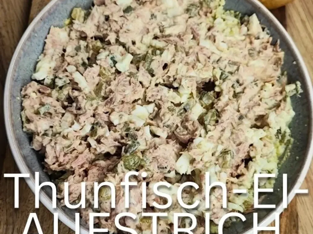 Thunfisch-Ei Aufstrich mit Zitronenpfeffer
