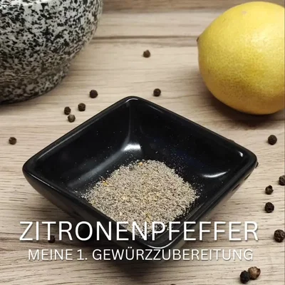 Zitronen-Pfeffer Gewürzmischung