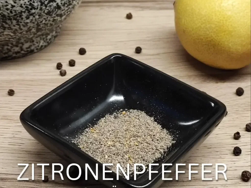 Zitronen-Pfeffer Gewürzmischung