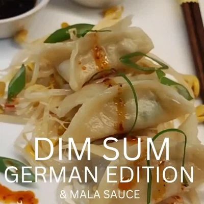 Mala Dim Sum mit Bratwurstfüllung