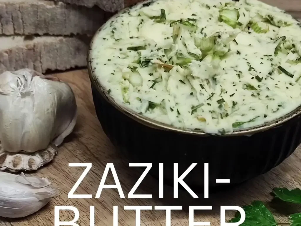 Erfrischende Tzatziki-Butter