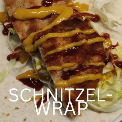 Schnitzel Wrap