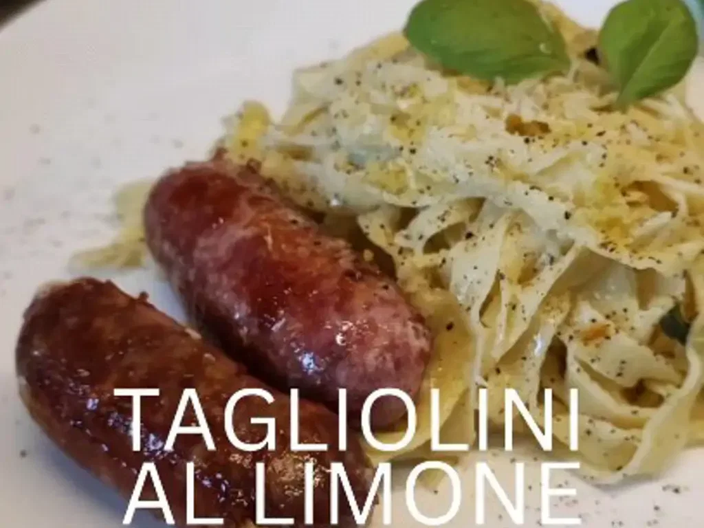 Tagliolini mit Zitrone und Parmesan