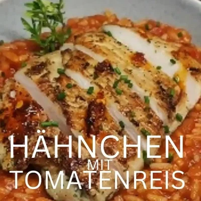 Hähnchensteaks mit Tomatenreis