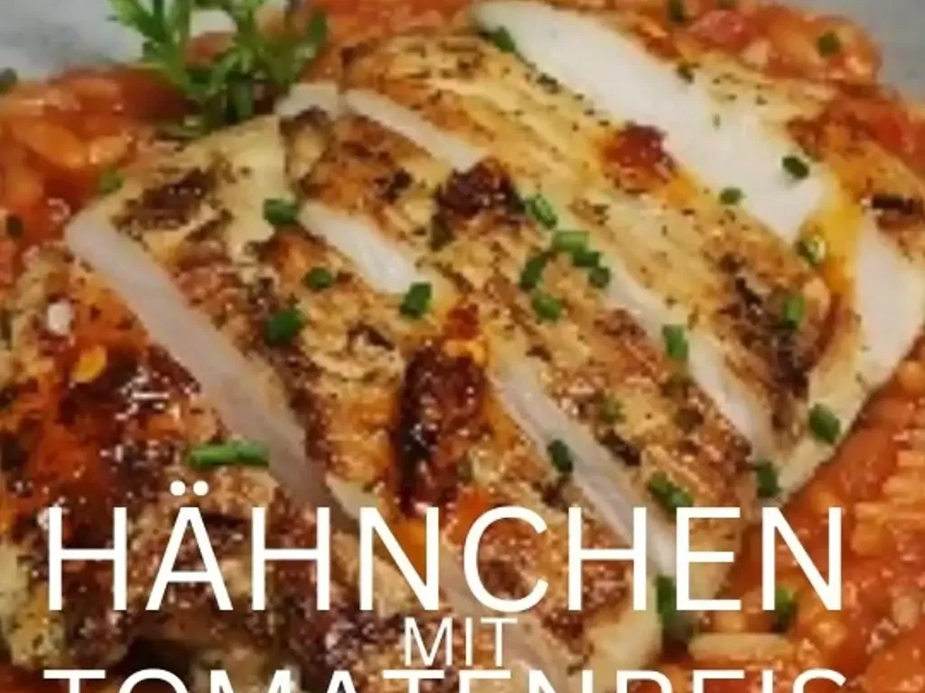 Hähnchensteaks mit Tomatenreis