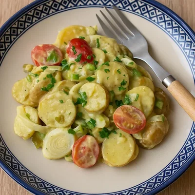Cremiger veganer Kartoffelsalat