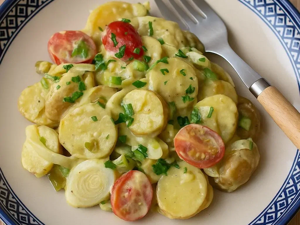 Cremiger veganer Kartoffelsalat