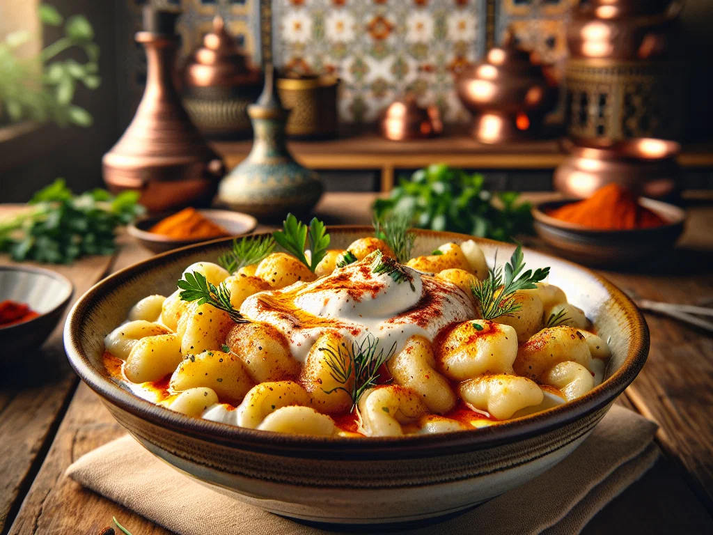 Vegetarische Gnocchi Manti Bowl