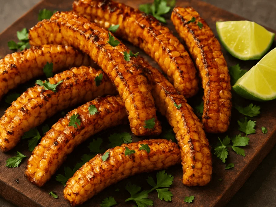 Knusprige Mais-Ribs mit Rauchiger BBQ-Würzmischung
