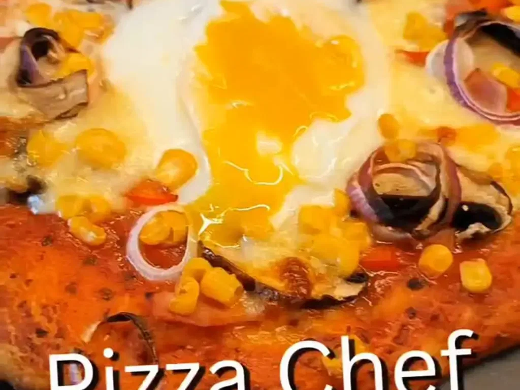 Pizza mit Spielei