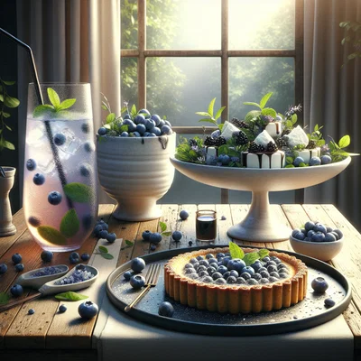 Cover der Sammlung Sommerträume mit Heidelbeeren – Süß & Salzig