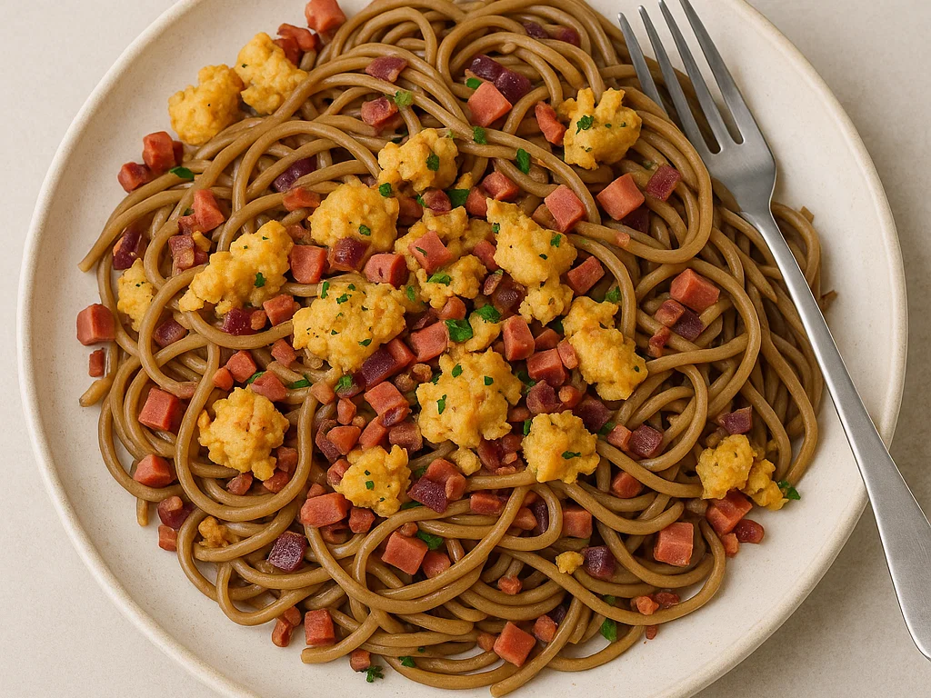 Vegane Soba Carbonara