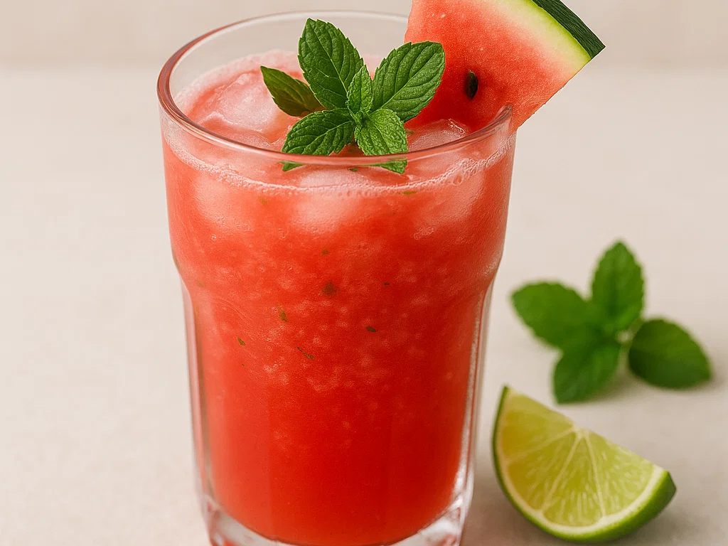 Wassermelonen-Eistee
