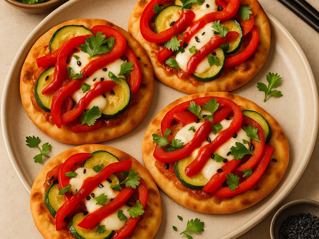 Naan-Pizza Goes Tokyo