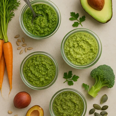 Upcycling-Pesto Trio