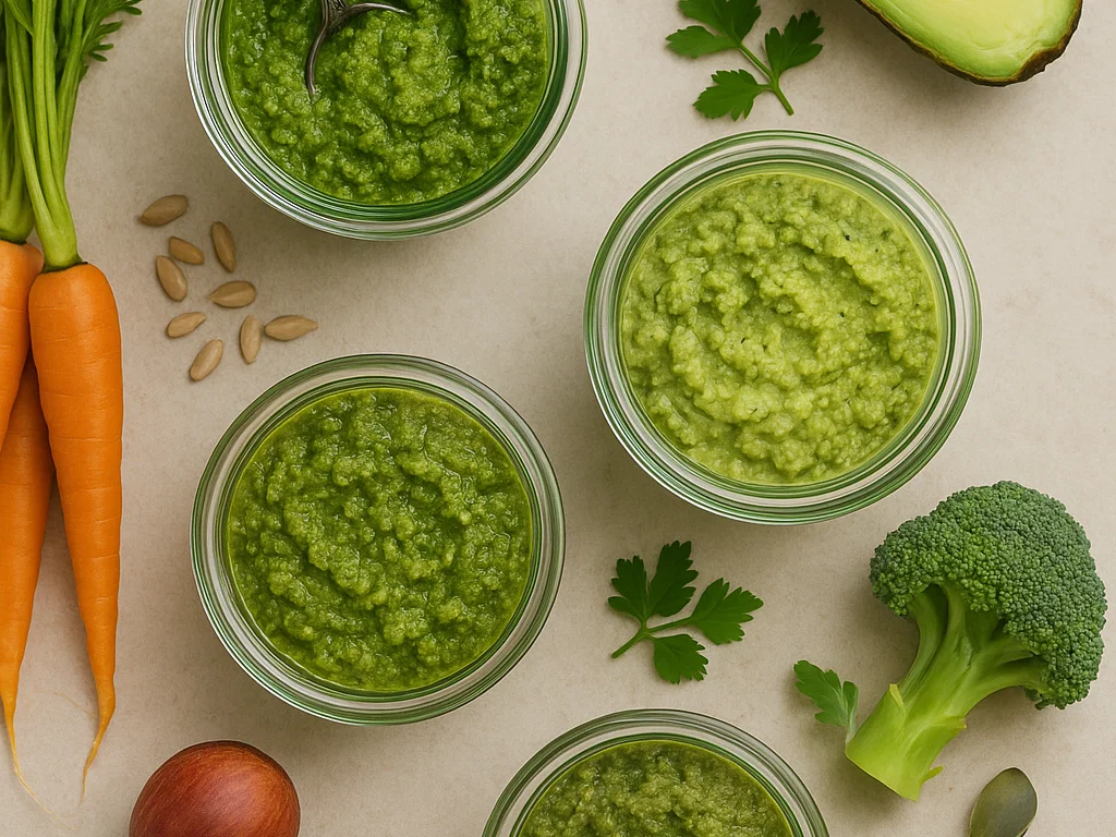 Upcycling-Pesto Trio