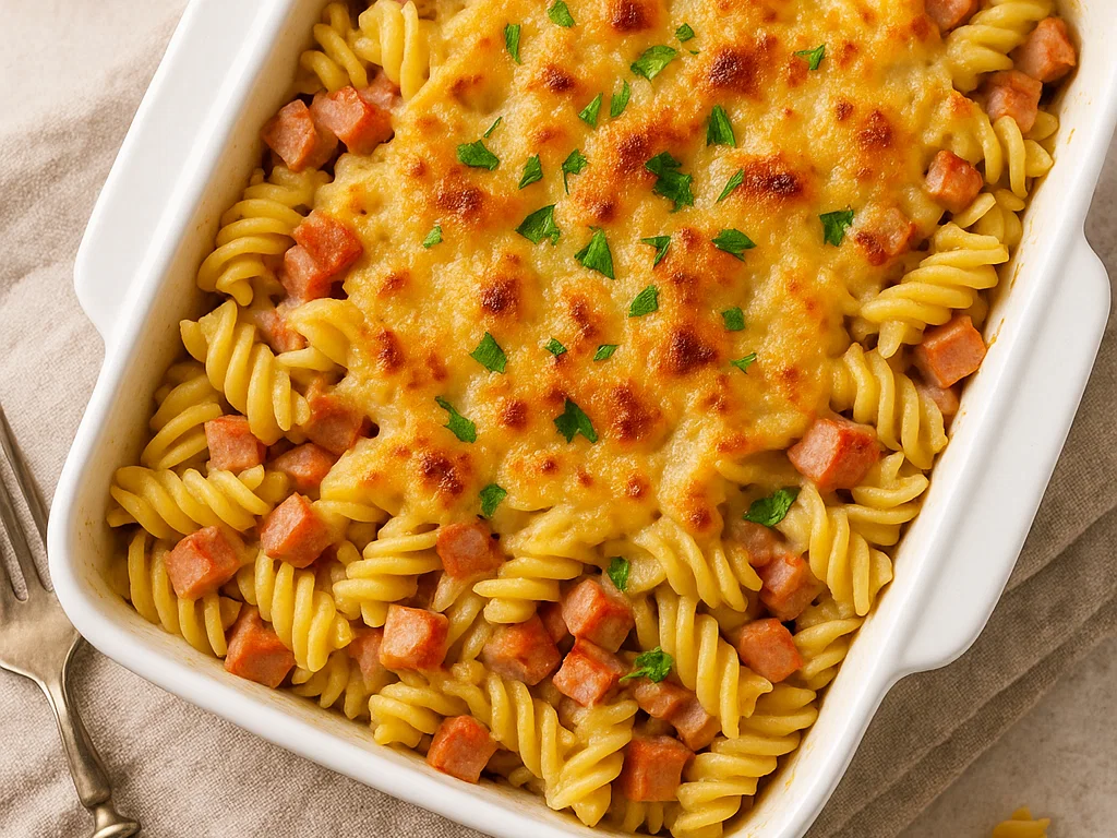 Veganer Nudelauflauf