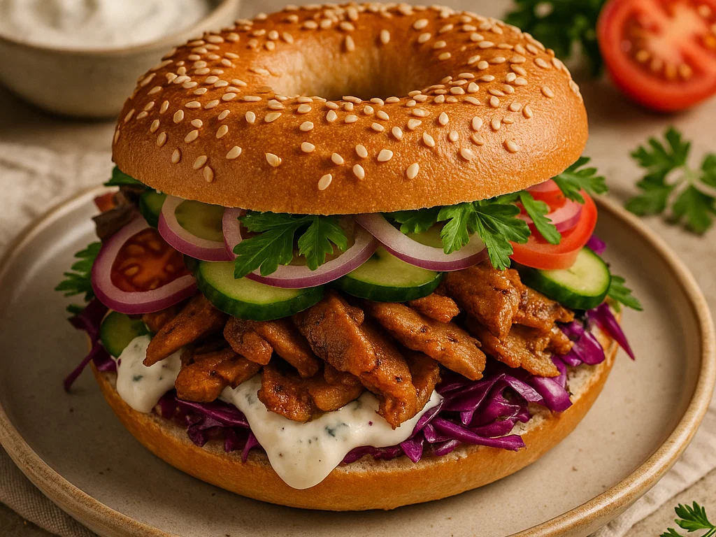 Kebagel – Dönerteller im Bagel-Format