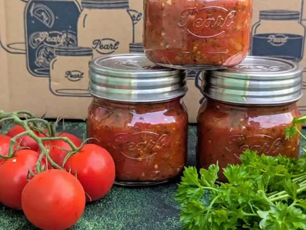Eingekochte Tomatensoße