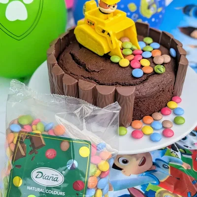 Schokoladenkuchen für Paw Patrol Geburtstag