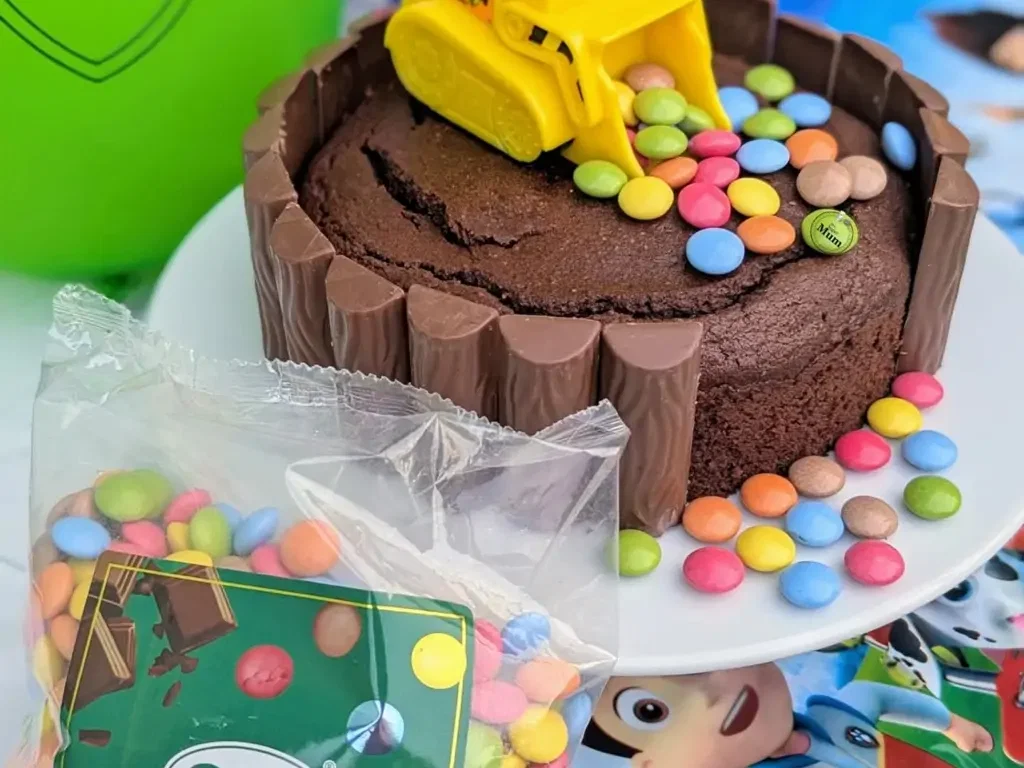 Schokoladenkuchen für Paw Patrol Geburtstag