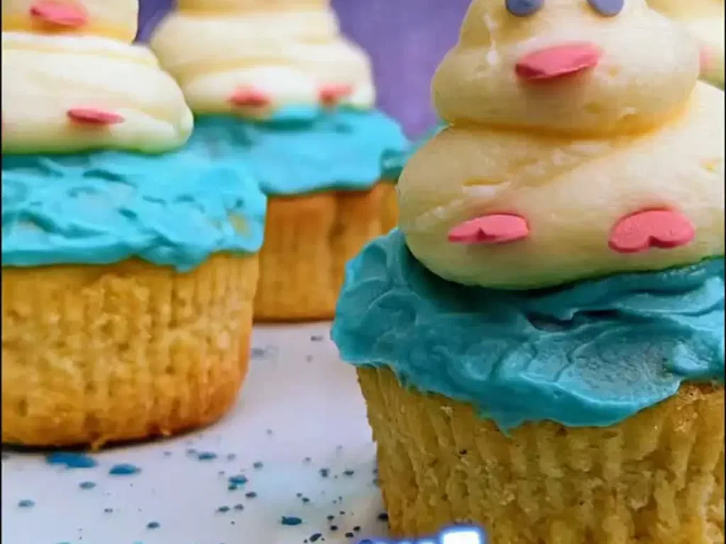 Zitronenmuffins mit Frischkäsefrosting