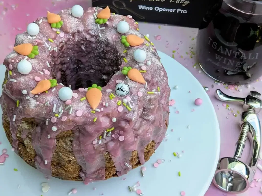 Saftiger Rotweinkuchen