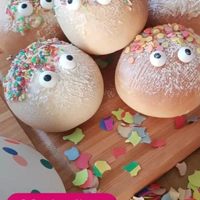 Last Minute Ofenberliner mit Himbeermarmelade