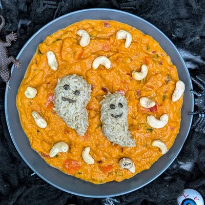 Veganes Kürbis-Curry - Halloween Edition