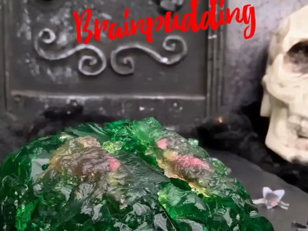 Wackelpudding mit Vanillesoße