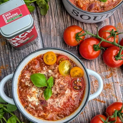 Schnelle Tomatensuppe