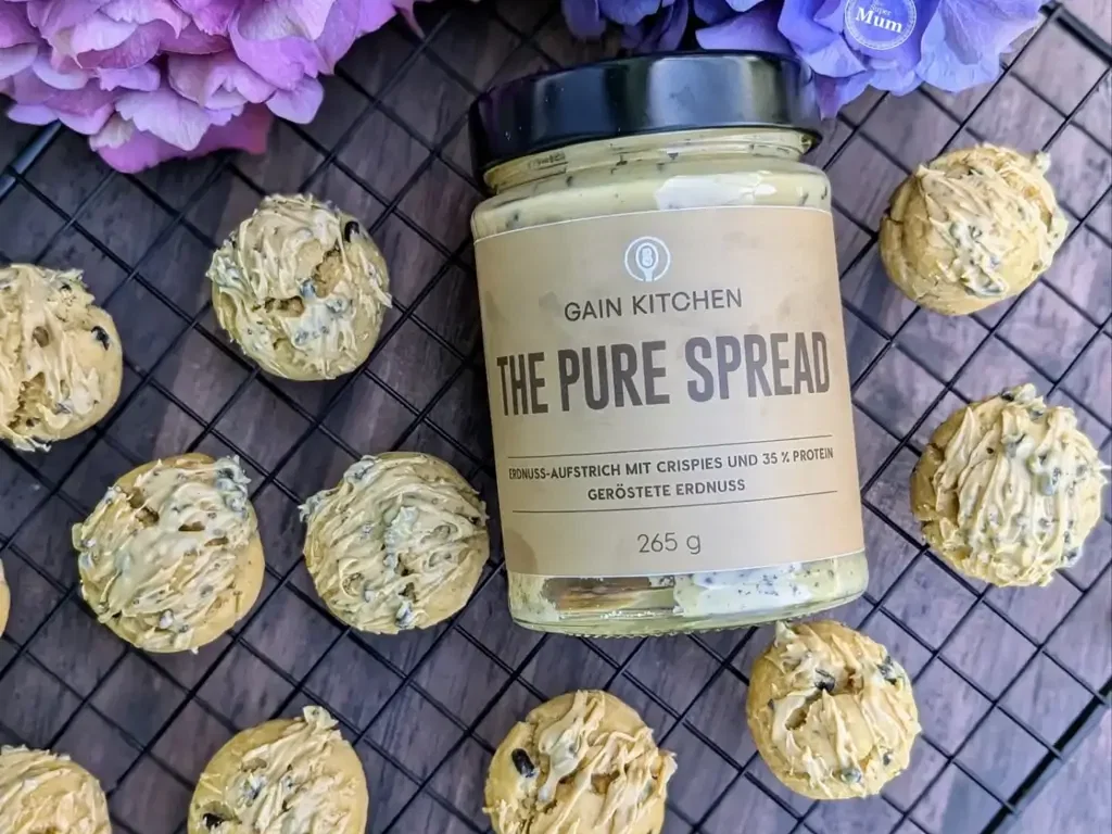 Zuckerfreie Proteinreiche Kekse