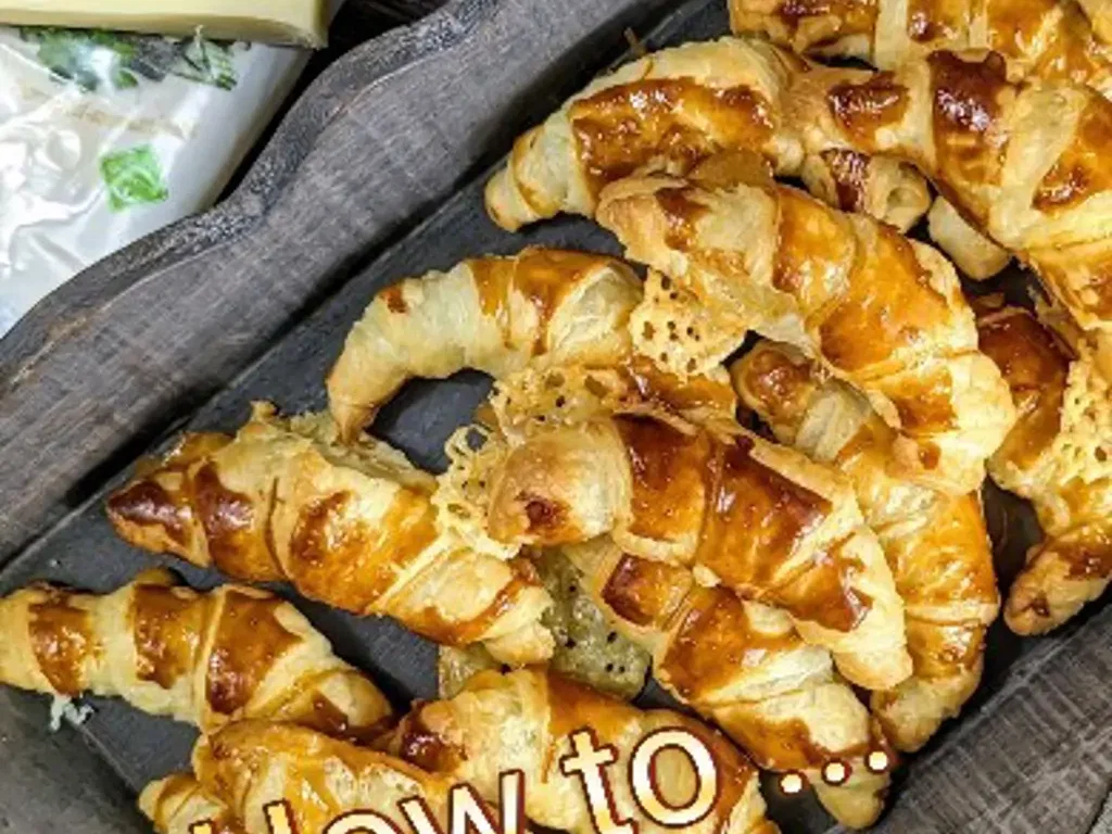 Einfache Mini-Käse-Croissants