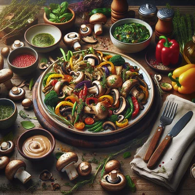 Cover der Sammlung Pilzgenuss: Vegetarische & Vegane Austernpilz-Rezepte