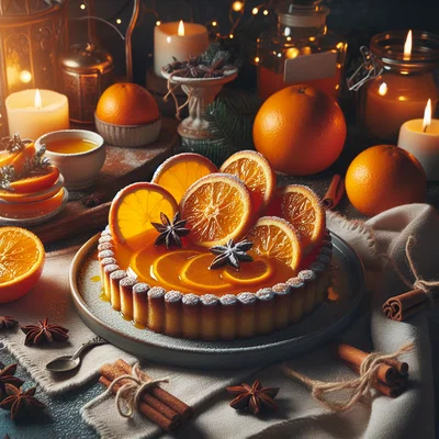 Cover der Sammlung Süße Winterträume mit Orangen