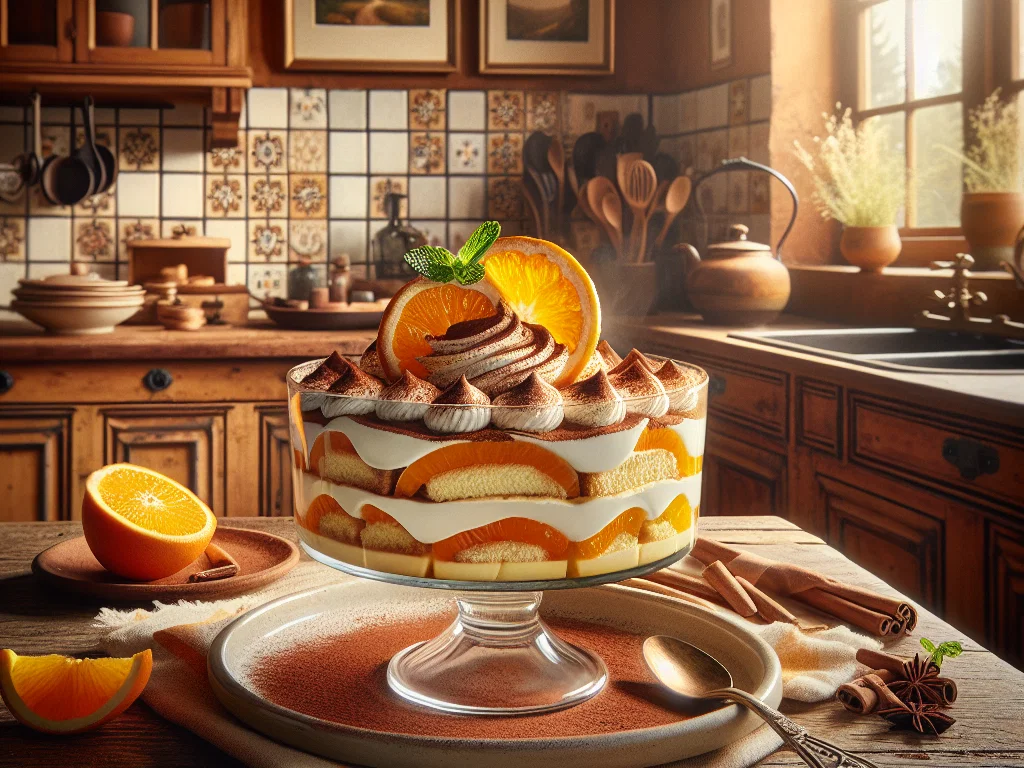 Zimtiges Orangen-Tiramisu