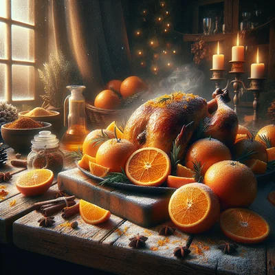 Cover der Sammlung Orangenzauber im Winter: Herzhaft und Aromatisch