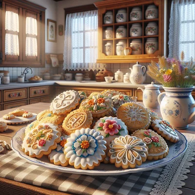 Butterplätzchen mit Royal Icing