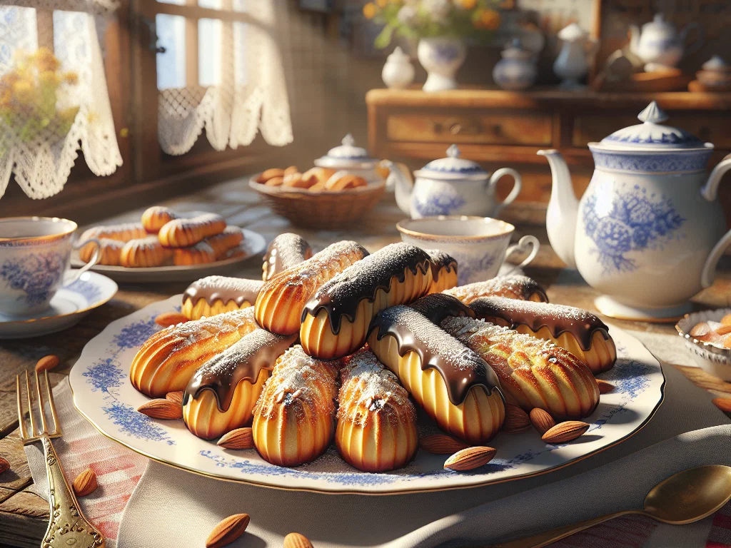 Glutenfreie Mandelhörnchen