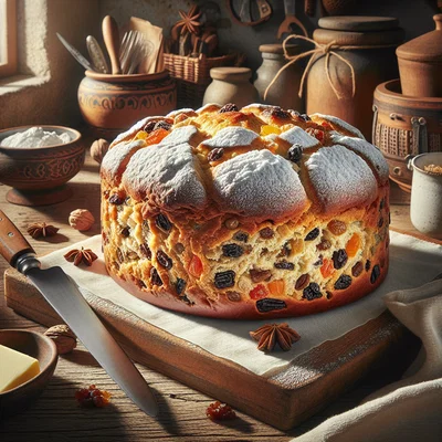 Leipziger Quarkstollen