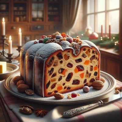 Lebkuchen-Christstollen