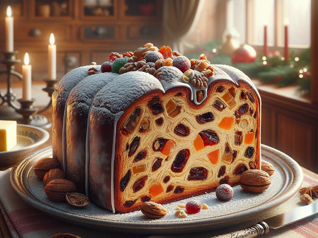 Lebkuchen-Christstollen