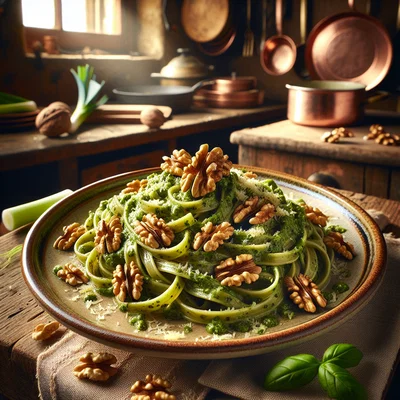 Cremiges Lauch-Walnuss-Pesto