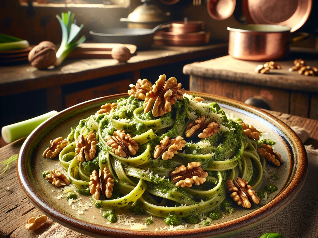 Cremiges Lauch-Walnuss-Pesto
