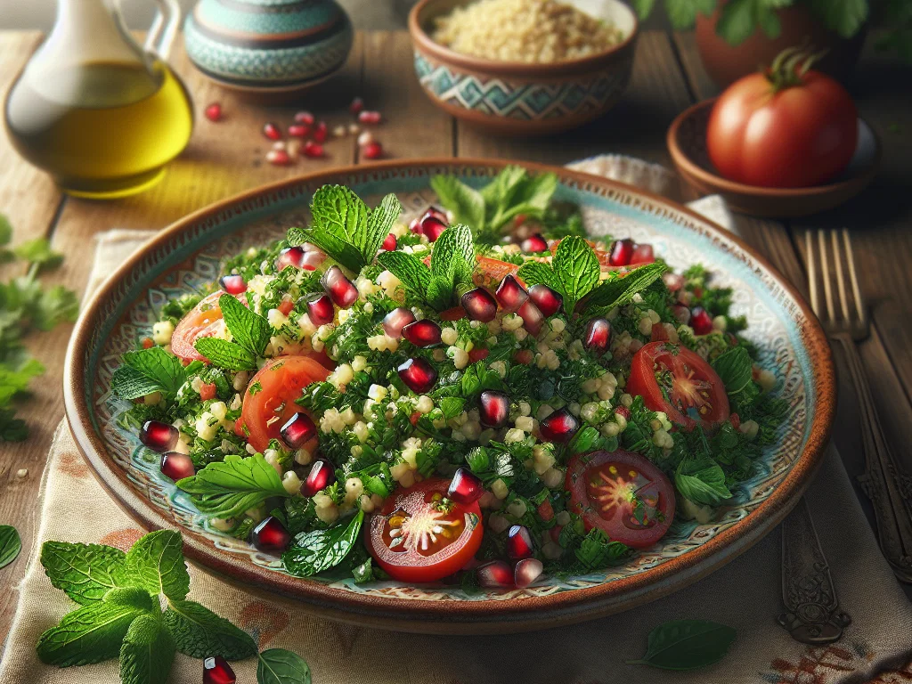 Tabbouleh mit Granatapfel