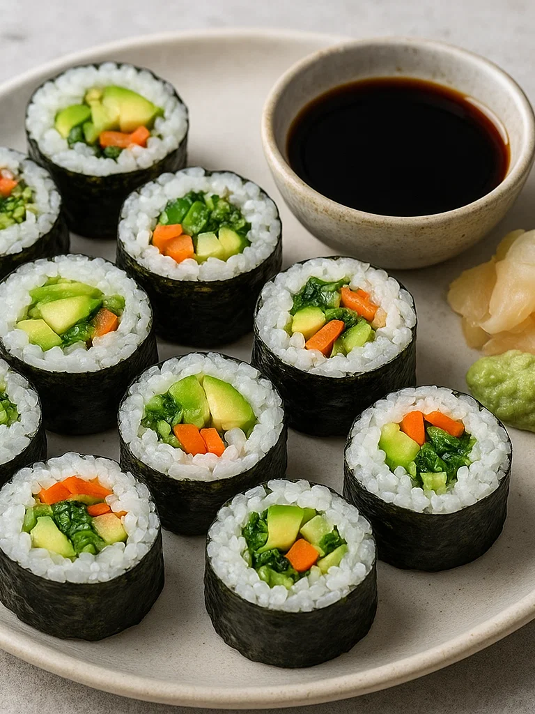 Cover der Sammlung Vegetarische Sushi Köstlichkeiten