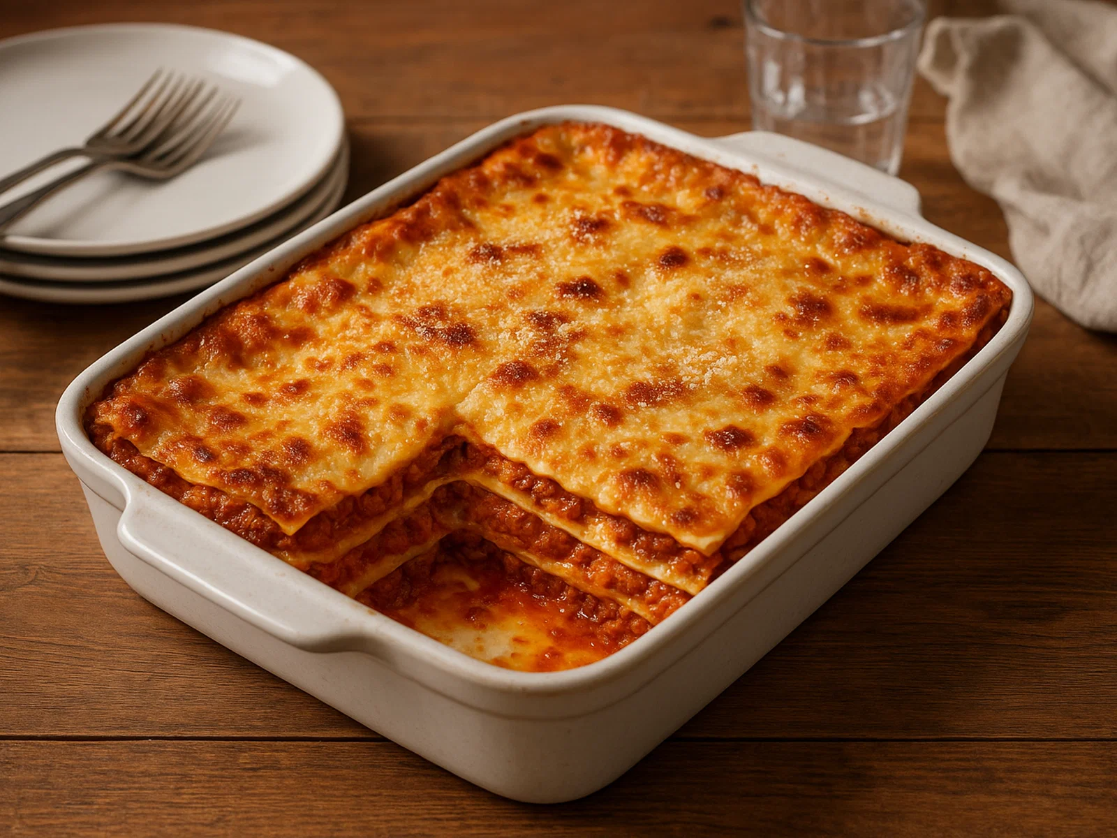 Lasagne für 4 Personen