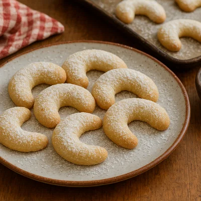 Klassische Vanillekipferl